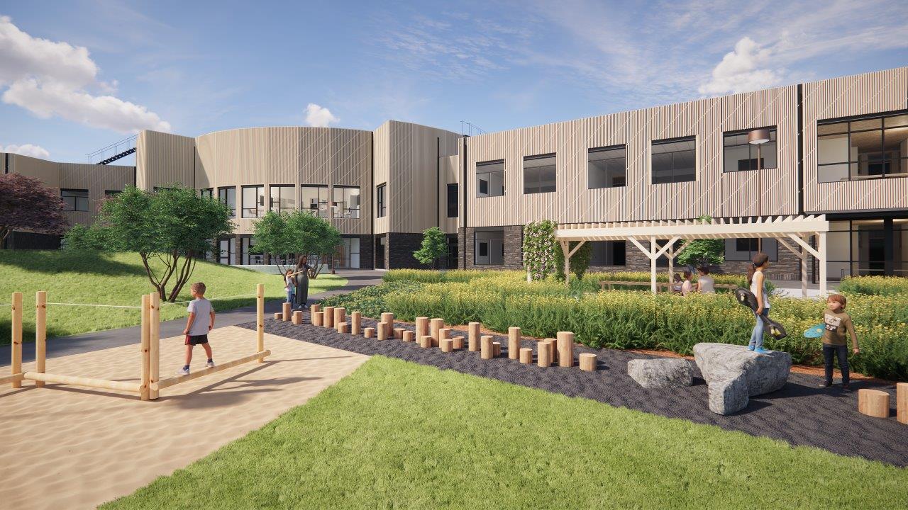 E - 3 GÅRD VID FLYGEL MITTEN