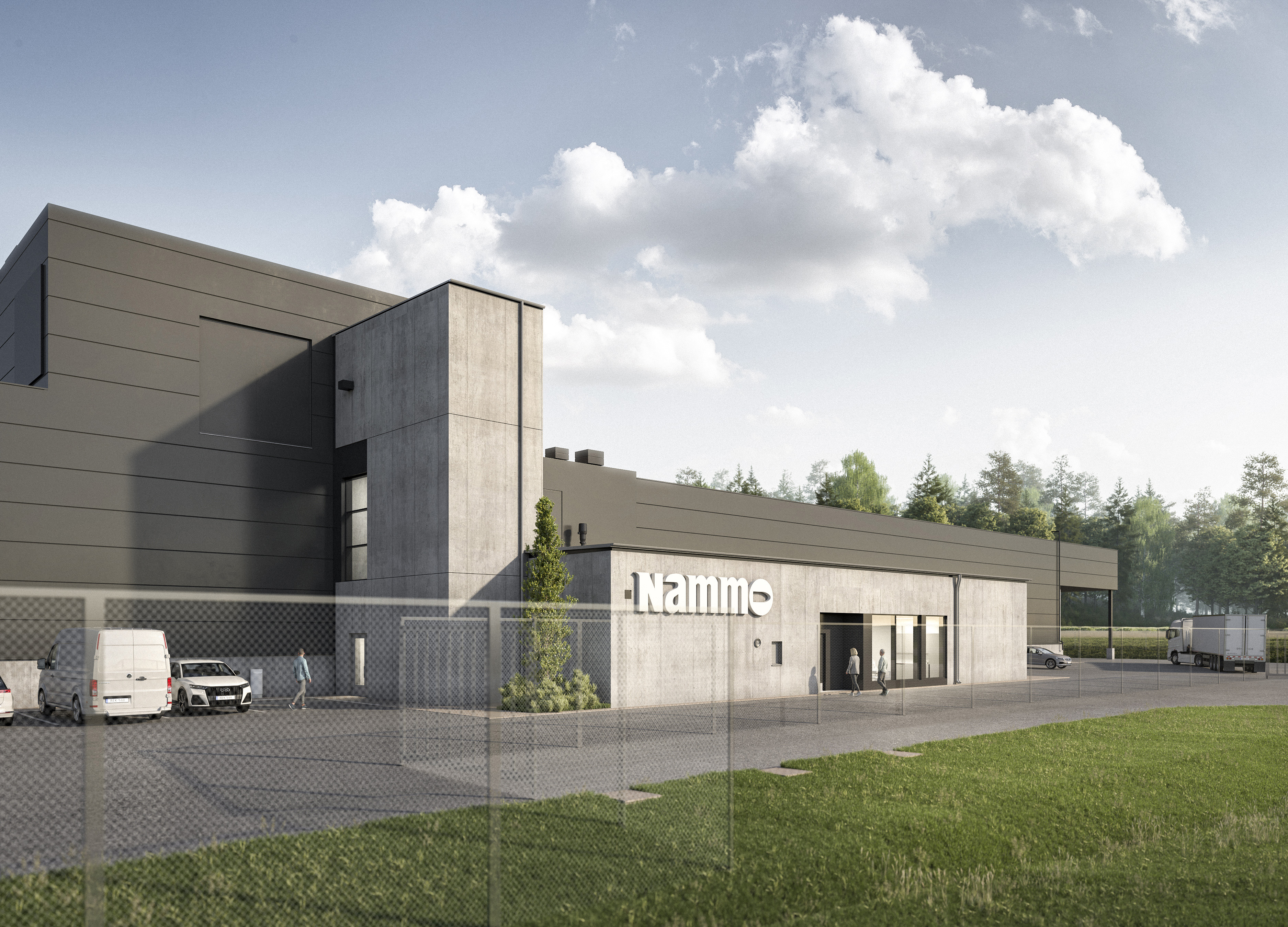 havainnekuva nammo tehdas