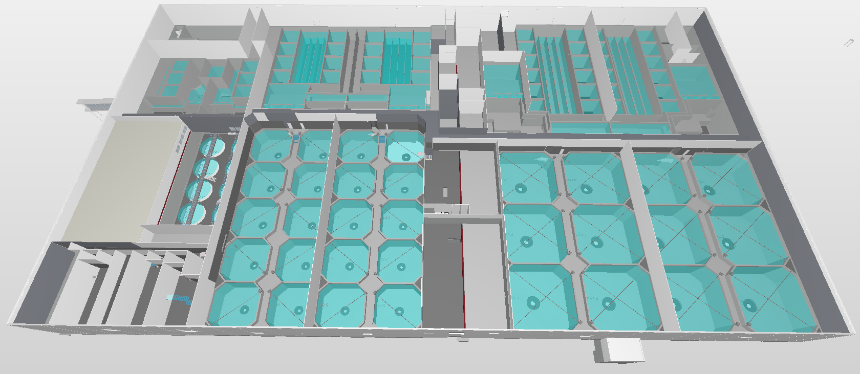 Illustrasjon settefiskanlegg Salmar illustrasjon Voll Arkitekter