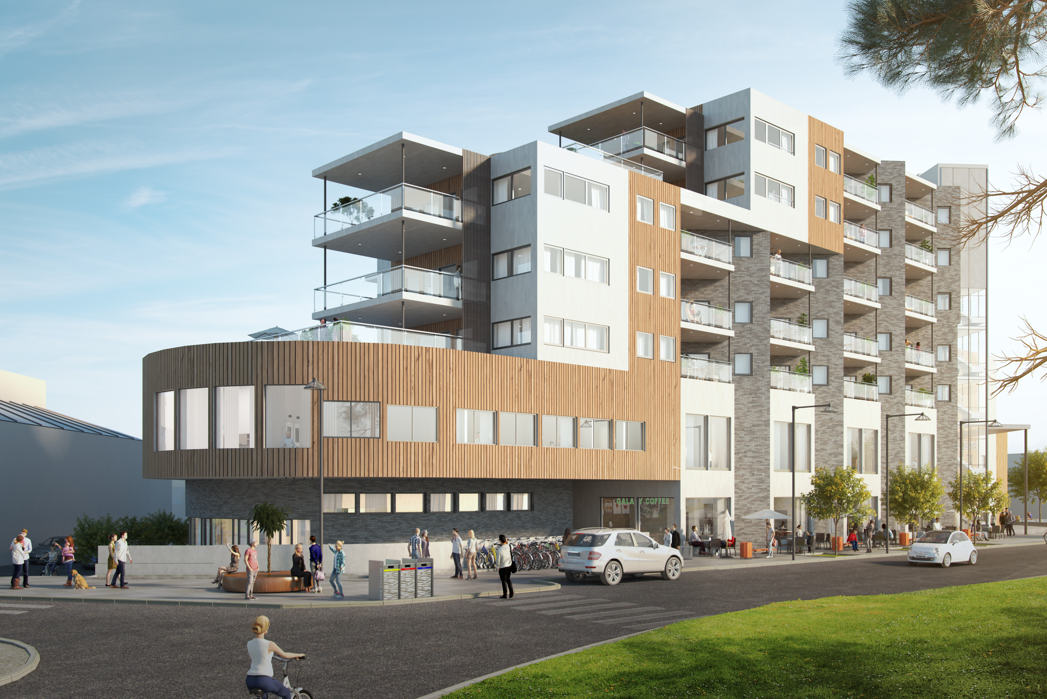 Illustration Årneskvartalet