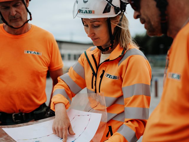 Peab medarbetare i norra Sverige