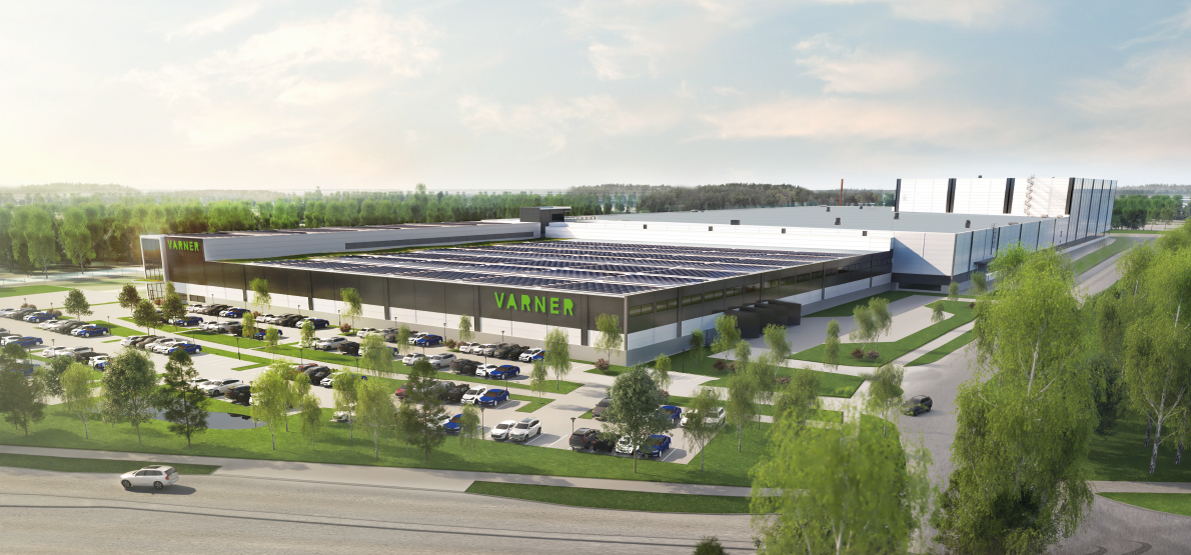 Perspektiv från nordväst Varner