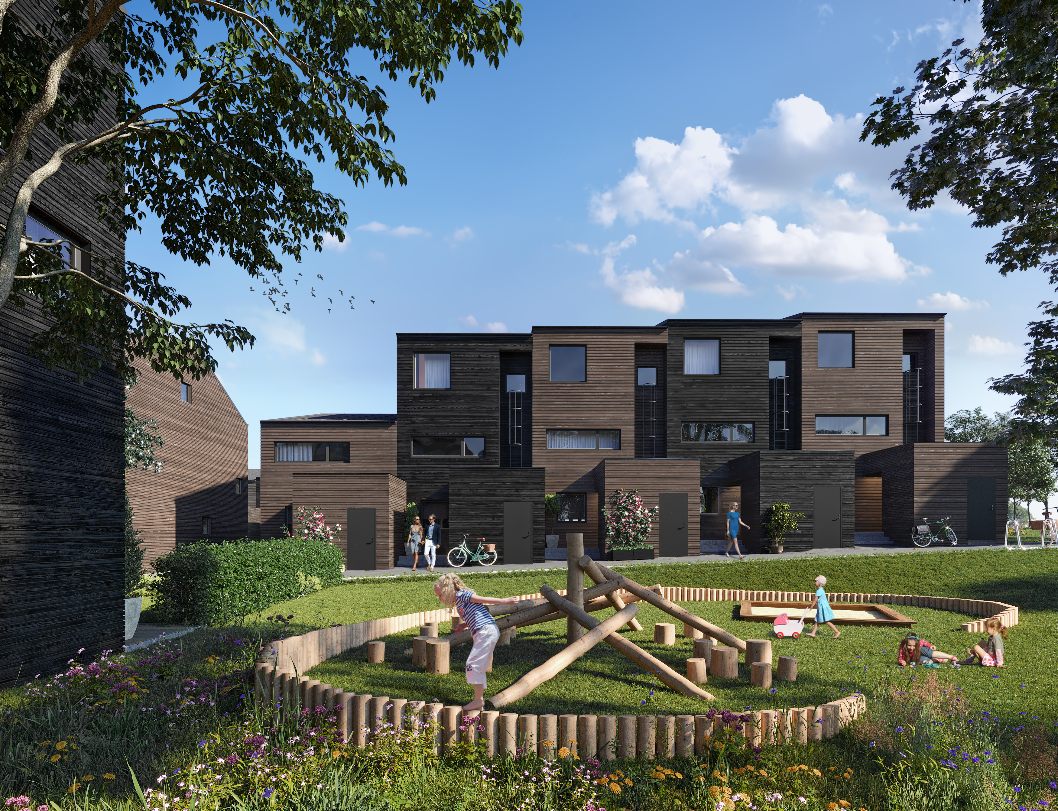 Radhus i Asker Norge