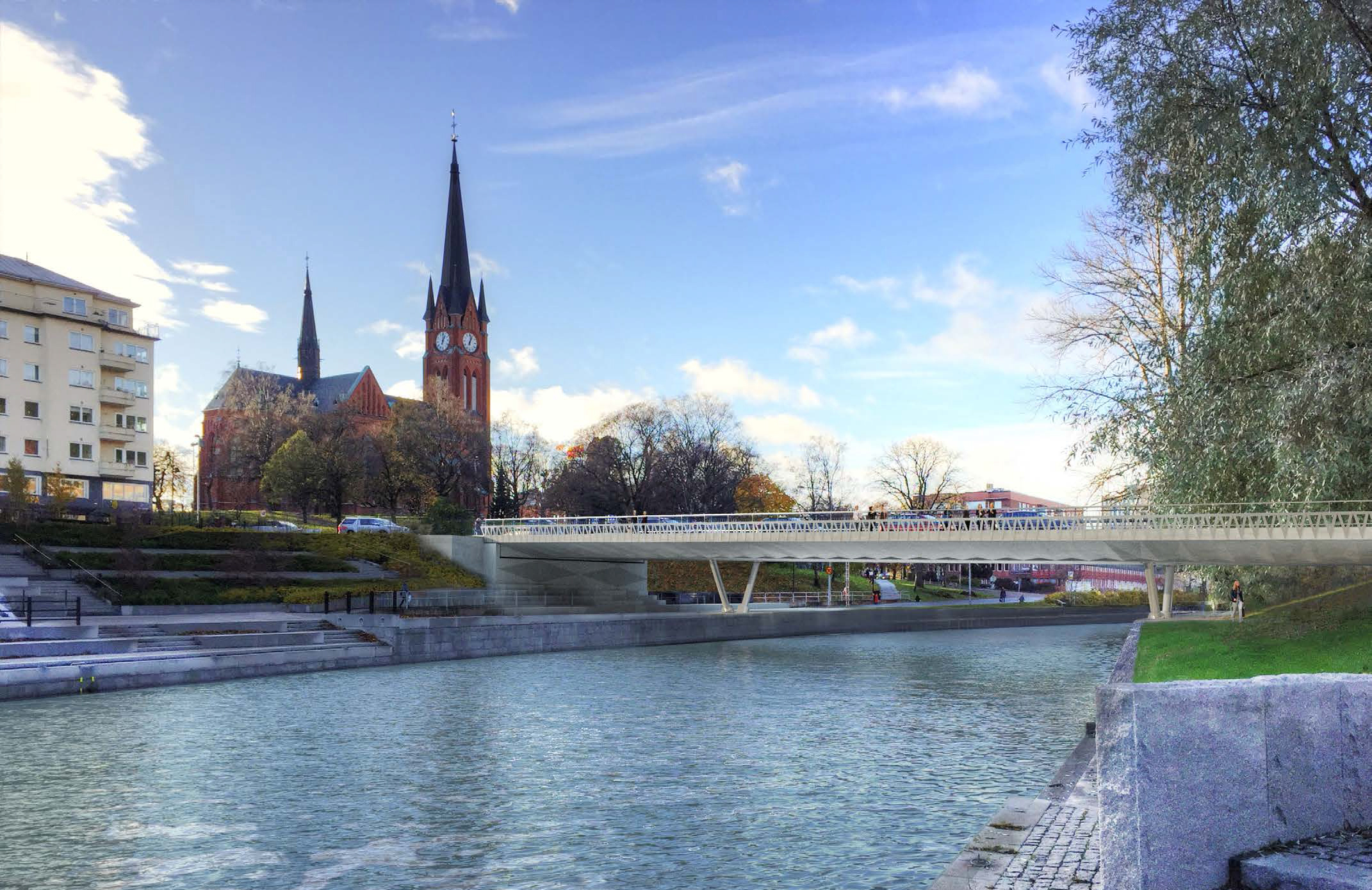 Storbron fotomomtage