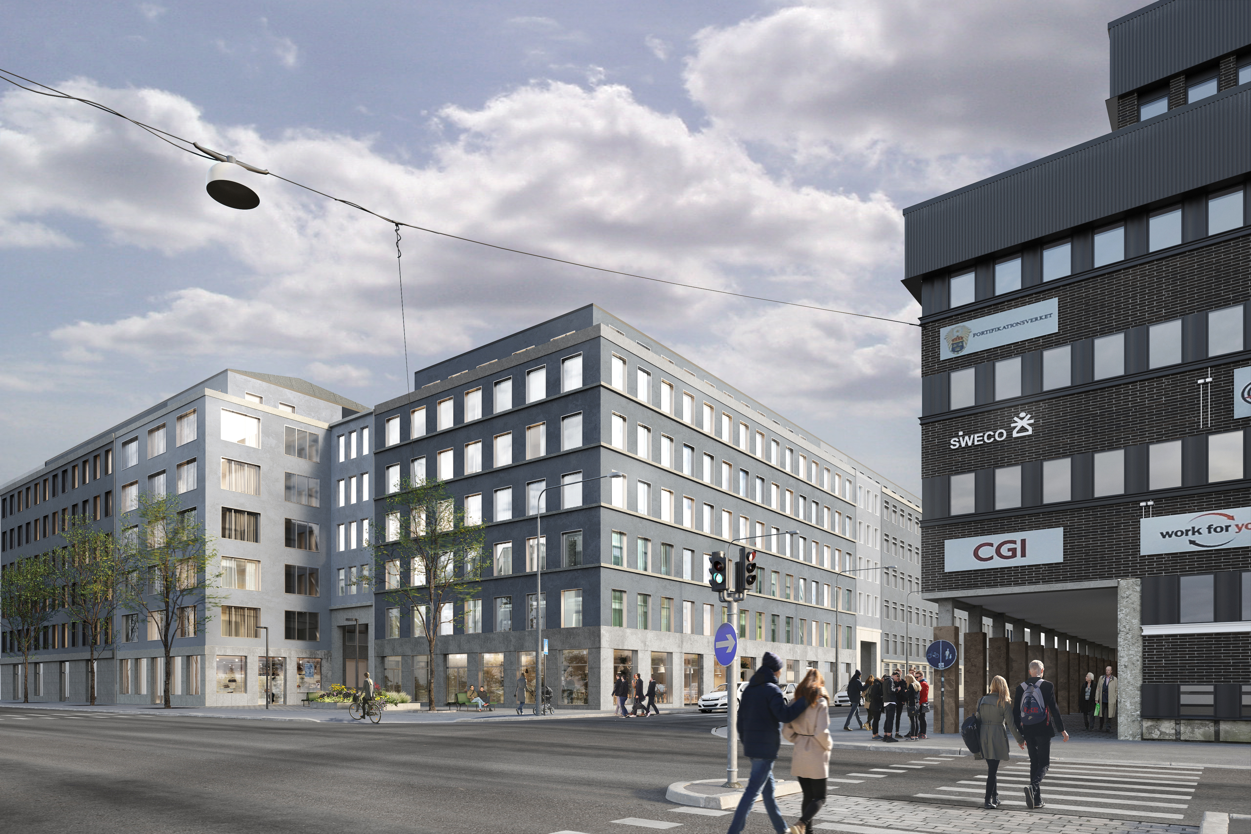 Valsverket 7a Illustration Kungsgatan