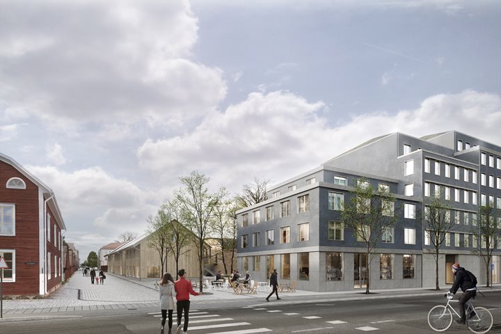 Valsverket Illustration Rademachergatan