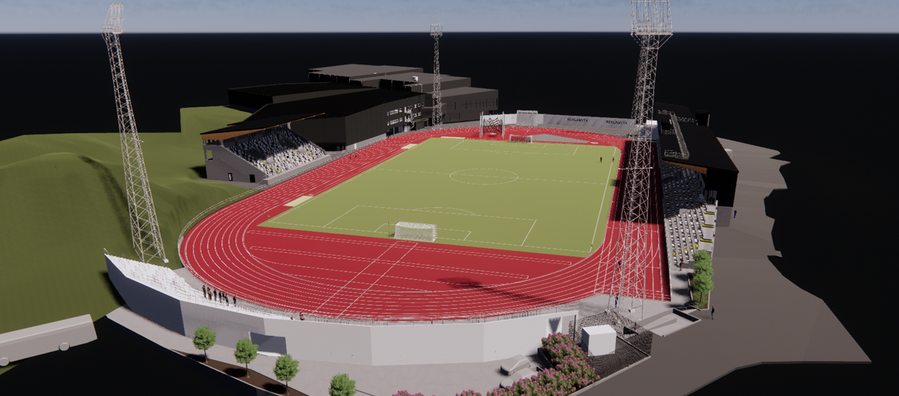 Vy från norr - Sweco Architects